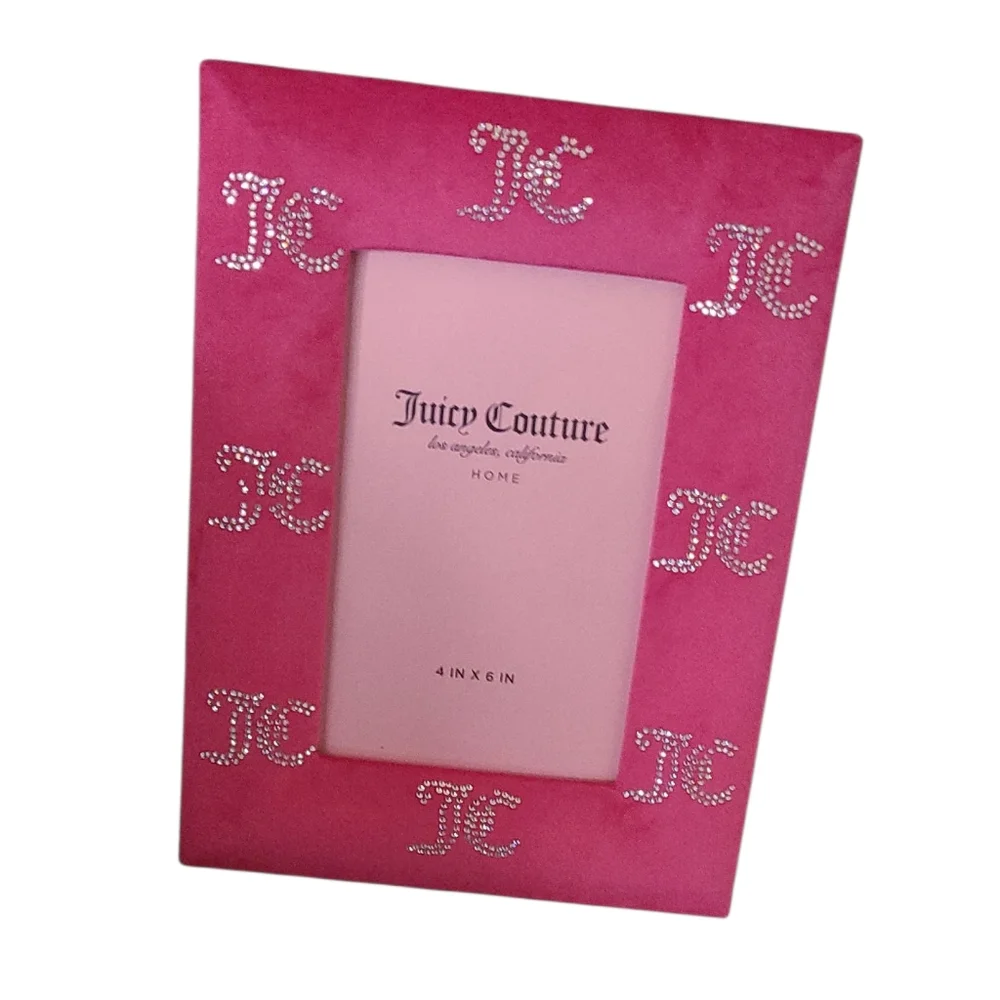 Juicy Couture Pink Photo Frame - 4x6